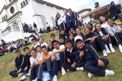 Caminata Liceo lunita Iglesia la Valvanera 2020