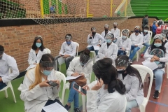 Inicio de Vacunación Estudiantes liceo Lunita 2021