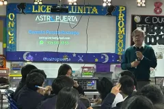 La educación aeroespacial aterriza en el Liceo Lunita de Chía 