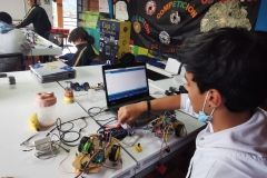Puliendo, últimos detalles LUNABOTICS a nivel competencia