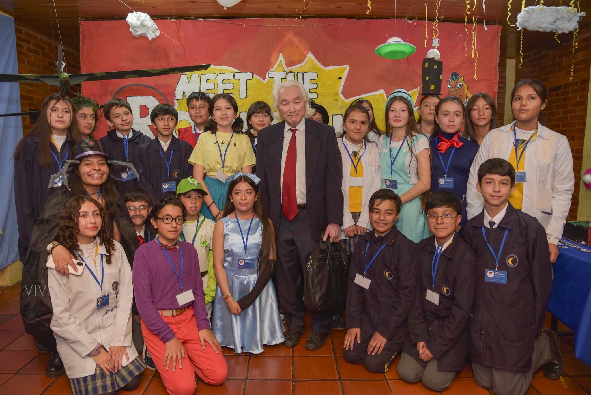 MICHIO KAKU a LICEO LUNITA DE CHIA